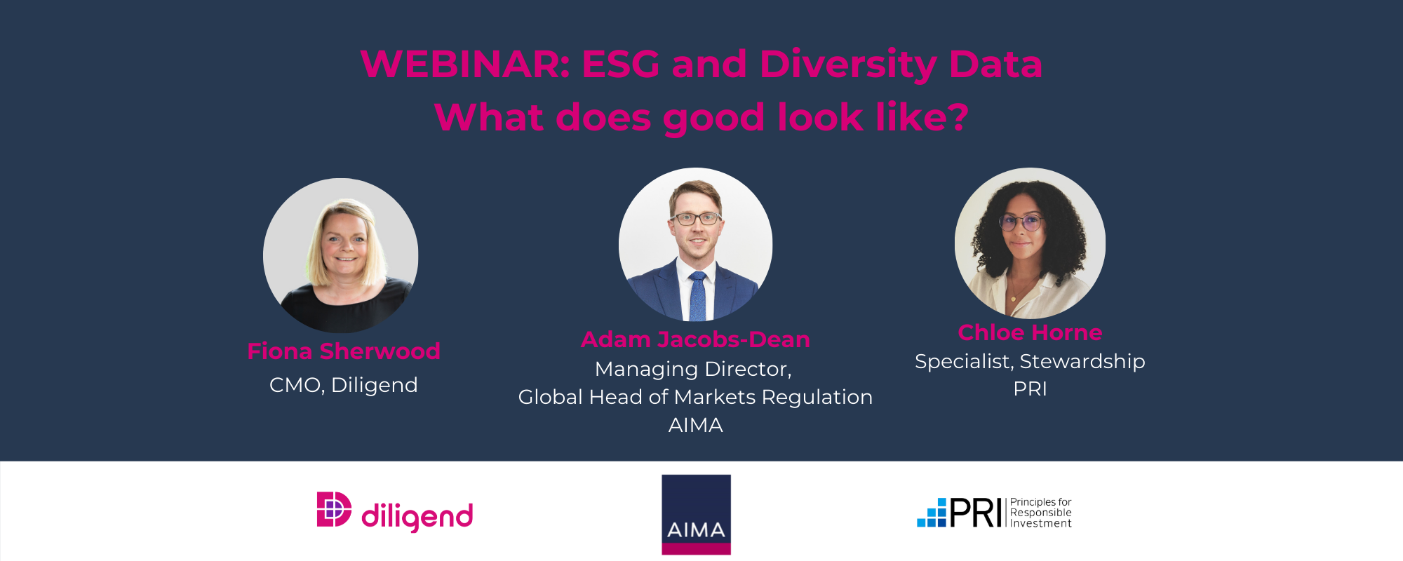 ESG and Diversity Data Webinar